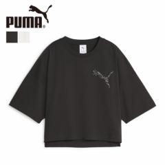 PUMA TVc fB[X SWAROVSKI CRYSTALS TEE EBY Nbv EGXg  X^CAbv I[o[TCY    