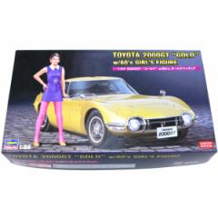 TOYOTA g^ 2000GT GOLD S[h w/60s K[YtBMA 1/24XP[ SP533 nZK (s)