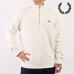 �t���b�h�y���[ FRED PERRY �n�[�t�W�b�v �X�E�F�b�g�V���c [M3574-Z46 FW25] HALF ZIP SWEATSHIRT �����Y �g�b�v�X �g���[�i�[ �v���I�[