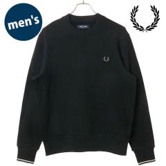�t���b�h�y���[ FRED PERRY �����Y �N���[�l�b�N �X�E�F�b�g�V���c [M7535-W54 FW26] CREW NECK SWEATSHIRT ���� �g���[�i�[ �R�b�g�� ��
