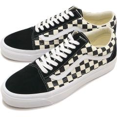 �o���Y VANS �X�j�[�J�[ �����Y LX �I�[���h�X�N�[�� [VN000CQD2BO FW26] LX Old Skool �C ���[�J�b�g�V���[�Y ���� CHECKERBOARD-BLACK/