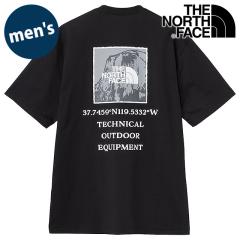 �U�E�m�[�X�E�t�F�C�X THE NORTH FACE �����Y �V���[�g�X���[�u�n�[�t�h�[���X�N�G�A���S�e�B�[ [NT82637-K FW26] S/S Half Dome Square 