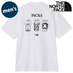 �U�E�m�[�X�E�t�F�C�X THE NORTH FACE �����Y �V���[�g�X���[�uTNF�p�b�N�X�O���t�B�b�N�e�B�[ [NT82639-W FW26] S/S TNF Packs Graphic 