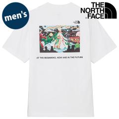 �U�E�m�[�X�E�t�F�C�X THE NORTH FACE �����Y �V���[�g�X���[�u60th�O���t�B�b�N���S�e�B�[ [NT82646-W FW26] S/S 60th Graphic Logo Tee