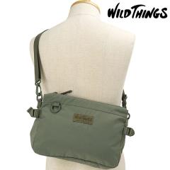 ���C���h�V���O�X WILD THINGS �V�����_�[�o�b�O �c�C�� �T�R�b�V�� [W7019 FW26] 6L TWIN SACOCHE �����Y�E���f�B�[�X ���j�Z�b�N�X �� 
