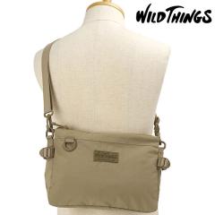���C���h�V���O�X WILD THINGS �V�����_�[�o�b�O �c�C�� �T�R�b�V�� [W7019 FW26] 6L TWIN SACOCHE �����Y�E���f�B�[�X ���j�Z�b�N�X �� 