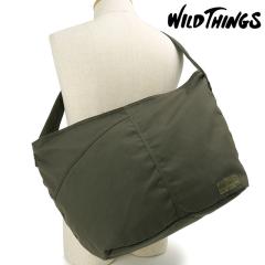 ���C���h�V���O�X WILD THINGS �V�����_�[�o�b�O ���[�W �V�����_�[ [W7022 FW26] 28L LARGE SHOULDER �����Y�E���f�B�[�X ���j�Z�b�N�X 