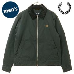 �t���b�h�y���[ FRED PERRY �����Y �R�b�g�� �J�o���W���P�b�g [J8535-Q20 FW26] COTTON CABAN JACKET �A�E�^�[ �u���]�� �R�b�g���W���P