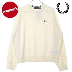 �t���b�h�y���[ FRED PERRY ���f�B�[�X �N���[�l�b�N �W�����p�[ [K3140-560 FW26] CREW NECK JUMPER �E�B�����Y �Z�[�^�[ �R�b�g���j�b