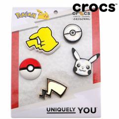 NbNX crocs Wrbc`[ GxCg |P 5pbN [10009998 SS24] JIBBITZ Elevated Pokemon 5Pack V[YANZT