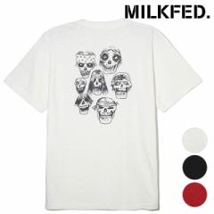 ~NtFh MILKFED. fB[X wr[^ Xu V[gX[uTVc [103242011002 SU24] HEAVY METAL SLAB S/S TEE gbv