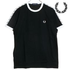 tbhy[ FRED PERRY e[vh K[ TVc [M4620-102] TAPED RINGER T-SHIRT Y gbvX  BLACK y[։z