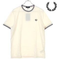y20OFF^SALEztbhy[ FRED PERRY cC eBbvh TVc [M1588-Y24 SS25] TWIN TIPPED T-SHIRT Y gbvX  E