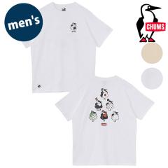 �`�����X CHUMS �����Y �u�[�r�[���ɂ���t�����YT�V���c [CH01-2743 SS26] M Booby Onigiri Friends T-Shirts �g�b�v�X ���� USA�R�b�g