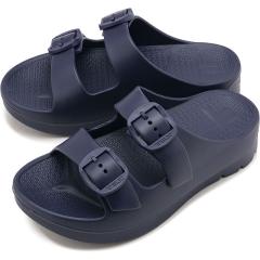 �e���b�N TELIC ���J�o���[�T���_�� �����Y �_�u���o�b�N��2 [SS26] W-BUCKLE2 �C ���� �Ɍ��\�[�� �X���C�h�T���_�� ��J�� �l�C�r�[ 
