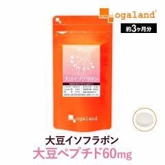 【テレビで話題】 大豆イソフラボン サプリ （約3ヶ月分） 大豆ペプチド エクオール サプリメント 健康食品 美容 女性特有 美容ケア _JH 