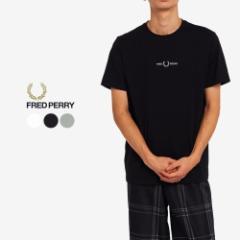 Г tbhy[ FRED PERRY GuC_[ TVc Embroidered T-Shirt M4580 100(zCg) 102(ubN) M37(V[