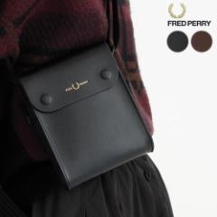 Г tbhy[ FRED PERRY o[jbVU[ |[`obO Burnished Leather Pouch Bag L4331 102(ubN) 158(