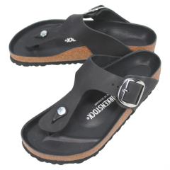 ���������Г����� �r���P���V���g�b�N BIRKENSTOCK �T���_�� �M�[ �r�b�O �o�b�N�� Gizeh Big Buckle �u���b�N 1023334 ���M�����[��