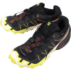 �T������ salomon �����Y �g���C�������j���O�V���[�Y �X�s�[�h�N���X 6 �S�A�e�b�N�X SPEEDCROSS 6 GORE-TEX �u���b�N/�T���t�@�X�v����