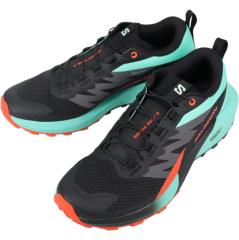 �T������ salomon �����Y �g���C�������j���O�V���[�Y �Z���X ���C�h 5 SENSE RIDE 5 �u���b�N/�x�C/�`�F���[�g�}�g 476982 �A�E�g�h�A 