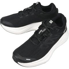 �T������ salomon �����j���O�V���[�Y AERO GLIDE 3 W �u���b�N/�z���C�g/�A�X�t�@���g 477598 