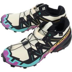 �T������ salomon �����Y �g���C�������j���O�V���[�Y �X�s�[�h�N���X 6 �S�A�e�b�N�X SPEEDCROSS 6 GORE-TEX �g�����X�y�A�����g�C�G��