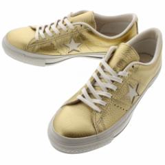 Ro[X CONVERSE Xj[J[ X^[ Wp ^bN ONE STAR J METALLIC S[h GLD