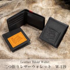 yz fOi[ 2܂背U[EHbg W-119 Leather Bifold Wallet RpNgEHbg U[EHbg Y fB[