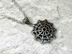 �X�p�C�_�[�E�F�u�E�y���_���g�@�V���o�[�y���_���g �X�e�����X�l�b�N���X �����Y ���f�B�[�X