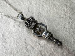 �N���E���E�L�[�E�y���_���g�@�V���o�[�y���_���g  �X�e�����X�l�b�N���X Silver925 �����Y�@���f�B�[�X