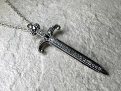 �W���G���h�E�_�K�[�E�y���_���g�@�V���o�[�y���_���g  �X�e�����X�l�b�N���X Silver925 �����Y�@���f�B�[�X