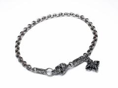 yz ZOCALO \J `x^ENEXJE`[bNEuXbg CHARM LOCK BRACELET : TIBETAN MONK SKULL 18cm 