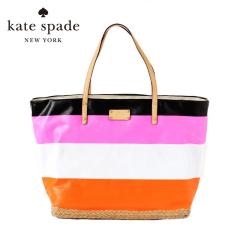 �y�󂠂�z�P�C�g�X�y�[�h �o�b�O kate spade PXRU2476-852 CABANA STRIPE ���f�B�[�X�o�b�O �g�[�g�o�b�O �s���N�}���`