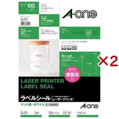 �G�[���� ���x���V�[�� ���[�U�[ 1�� �m�[�J�b�g 210�~297mm 66201(100�V�[�g���~2�Z�b�g)[�R�s�[�p��]