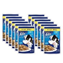 フィリックスパウチ やわらかグリル ゼリー仕立て 成猫 チキン(50g*12