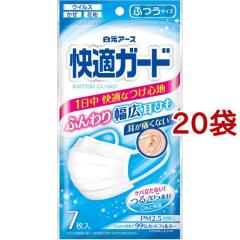 ���K�K�[�h �}�X�N �ӂ��T�C�Y(7����*20�܃Z�b�g)[�s�D�z�}�X�N]