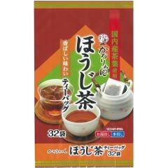 宇治森徳 かおりちゃん ほうじ茶ティーバッグ(32袋入)[緑茶]の通販はau