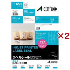 �G�[���� ���x���V�[�� �C���N�W�F�b�g ���ϐ� ���� 65�� 38.1�~21.2mm 64265(10�V�[�g���~2�Z�b�g)[�R�s�[�p��]