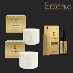 EXSO PRO�i�G�N�\�v���j3�_�Z�b�g ���e�t �N���[�� �I�[���C�������W�F�� �X�L���P�A�Z�b�g ���זE �q�g���זE �ێ� �n�� �c�� �����΍� 