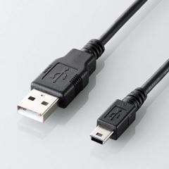 ELECOM U2C-GMM30BK ubN [USB2.0P[u(mini-B^Cv)3m]