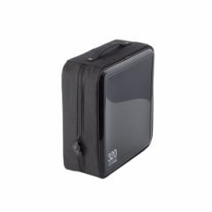 ELECOM CCD-H320BK ブラック [CD/DVDケース/セミハード/ファスナー付/320枚入] メーカー直送