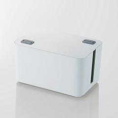 ELECOM EKC-BOX002WH ホワイト [ケーブルボックス 4個口]