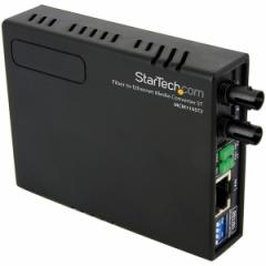 StarTech MCM110ST2 ubN [fBARo[^ C[Tlbg(10/100 Mbps) - t@Co(100BASE[FX) }`[h ST ő2km]