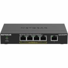 NETGEAR GS305PP-100JPS [XCb`Onu / oPoE+Ή(83W)MKrbg5|[g A}l[WXCb`]