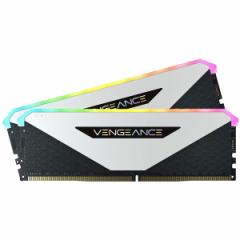 Corsair CMN32GX4M2Z3200C16W zCg VENGEANCE RGB RT [Lbg 32GB(16GB~2) DDR4 DRAM 3200MHz C16]