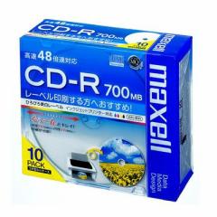 maxell CDR700S.WP.S1P10S Ђт[x [f[^pCD-R(700MBE48{E10)] [J[