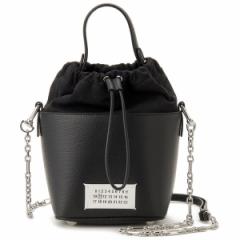 Maison Margiela ]}WF V_[obO ubN S61WG0035 P4348 T8013 5AC BUCKET BAG BLACK ysAiz