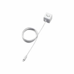 ELECOM MPA-ACL02WF iPhone[d iPad[d 1.5m Lightning AC P[u zCgtFCX RpNg ^