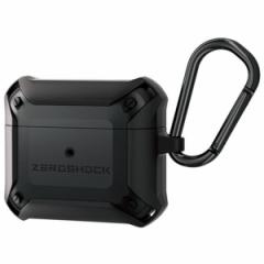 ELECOM AVA-AP3ZEROBK ubN AirPods 3 P[X Jo[ ZEROSHOCK Jrit CX[d MagSafe[d [J[